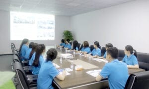 Production team meeting